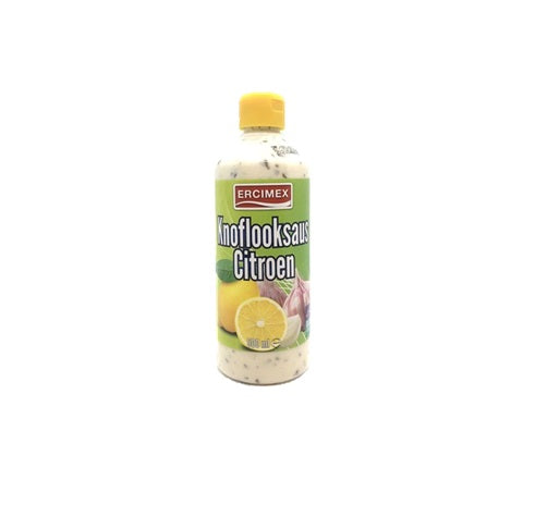 Ercimex Vitlök Sås Citron 500ml x12