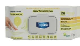 Deep Fresh Våtservetter Universal Citronx12