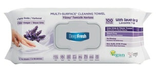 Deep Fresh Våtservetter Universal Levanderx12