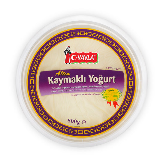 Yayla Altin Kaymak Yoghurt 800g x 8
