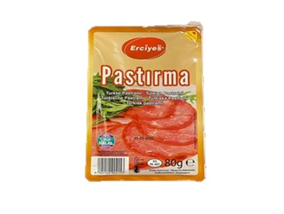 Erciyes Skivad Pastirma 80g x15