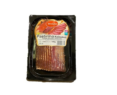 Erciyes Skivad Pastirma(doftfri) 100g x10