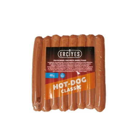 Erciyes Hot Dog Korv Kyckling 400g x9