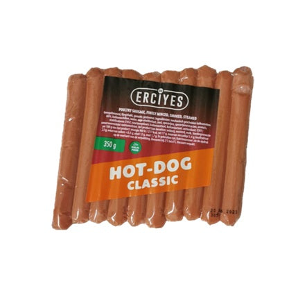 Erciyes Hot Dog Korv Kyckling 350g x10