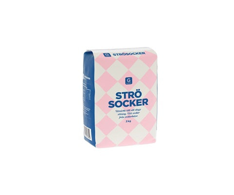 Garant Strö socker 2kg x6