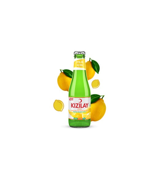 Kizilay Mineralvatten med citronsmak 200ml x24