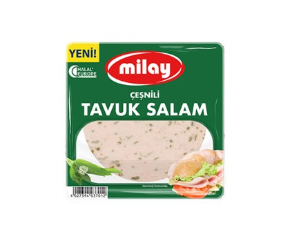 Milay Kyckling Mortadella Kryddig 200g x12