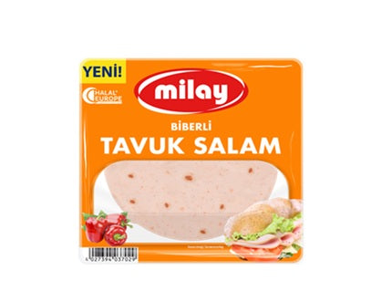 Milay Kyckling Mortadella Paprika 200g x12