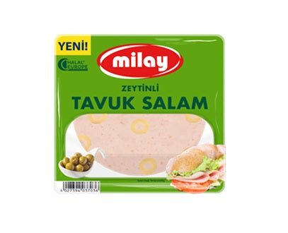 Milay Kyckling Mortadella Oliver 200g x12