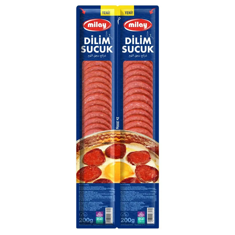 Milay Skivad Sucuk 200g 2pack x16