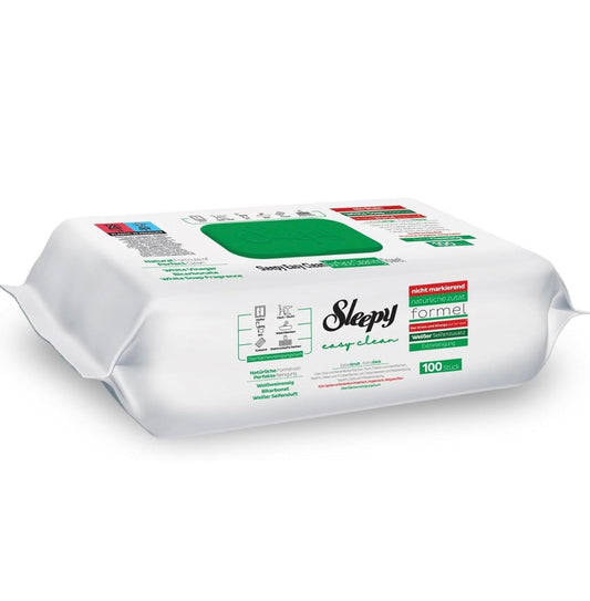 Sleepy Grön Våtservetter 100pc x12