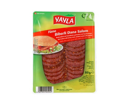 Yayla Peppar Salami 80g x10