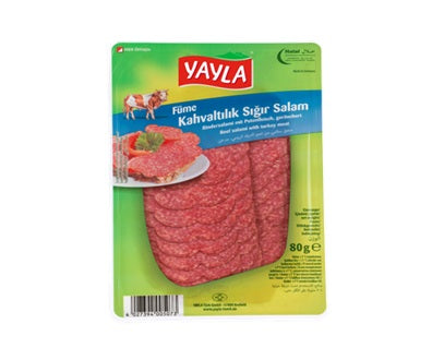 Yayla Nöt Salami 80g x10