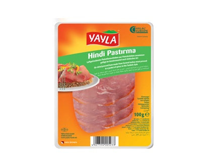 Yayla Kalkon Bacon 100g x 10