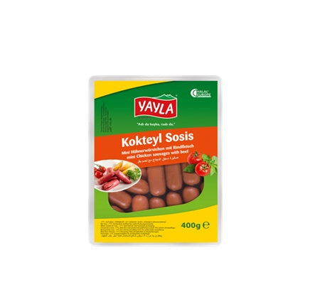 Yayla Mini Korv Nöt 400g x12