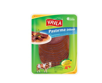 Yayla Skivad Pastirma 100g x10