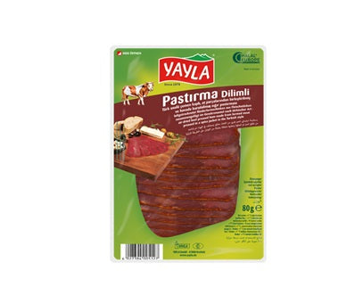 Yayla Skivad Pastirma 80g x10